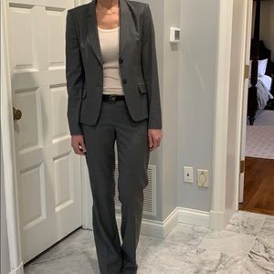 Hugo Boss lightweight grey pants suit.  4